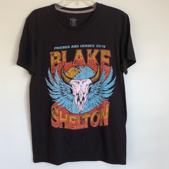 Other - Blake Shelton "Friends & Heroes" 2019 Tour T-Shirt